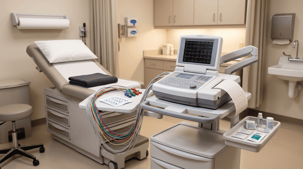 ECG and 2D Echo cardiac screening at Shri Medscan Bhubaneswar