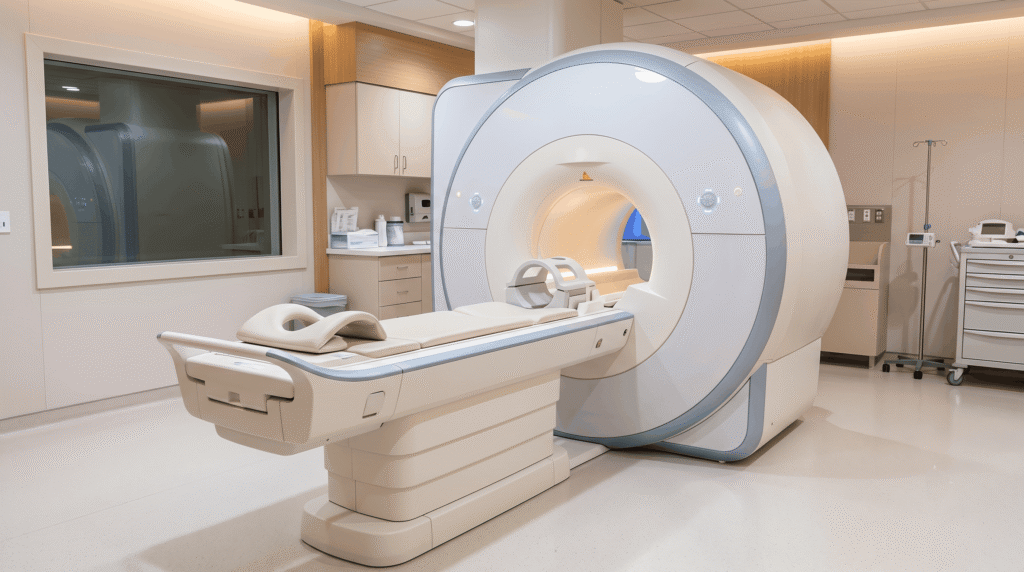 Patient preparing for MRI scan checklist at Shri Medscan Bhubaneswar