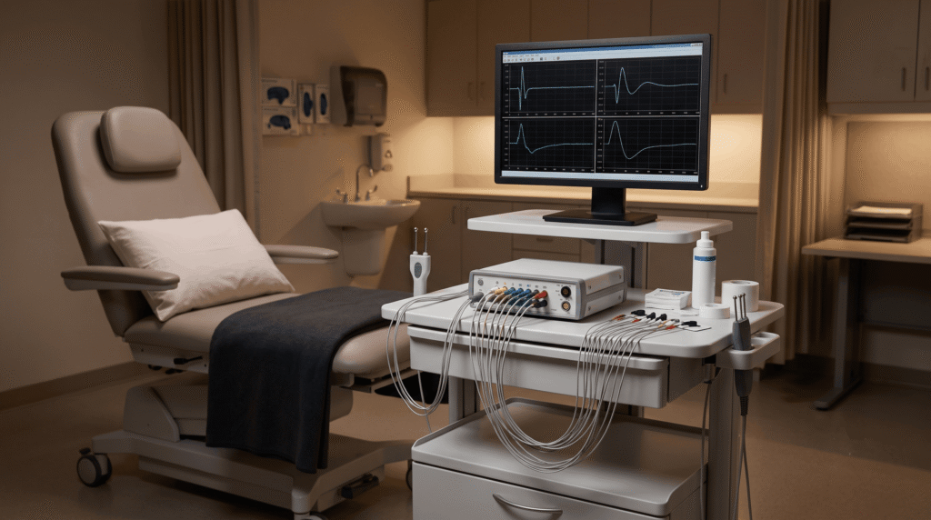 NCV and EMG nerve test at Shri Medscan Bhubaneswar